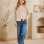 3543 طقم بناتي ناعورة - Rosa