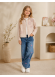 3543 طقم بناتي ناعورة - Rosa