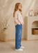 3543 طقم بناتي ناعورة - Rosa