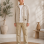 3552  طقم صبياني أتيكيت ثانك - Beige