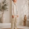 3552  طقم صبياني أتيكيت ثانك - Beige