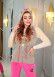 4-PIECE VELVET SUIT LOVE YOU EMBROIDERED WOMEN'S TRACKSUIT - VEST - T-SHIRTS - TROUSERS - SOCKS 1086 Açık kahverengi