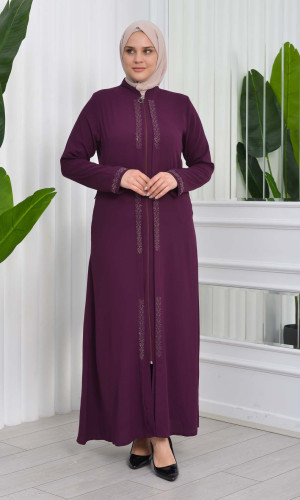 عباية الماس نسائي 624 - ليلك