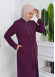 Anne Taşlı Ferace 624 Lila