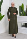 Big Size Women's Abaya 624 Haki