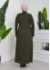 Big Size Women's Abaya 624 Haki