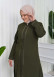Big Size Women's Abaya 624 Haki