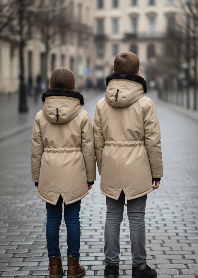 5141 جاكيت برشوت  - بيج