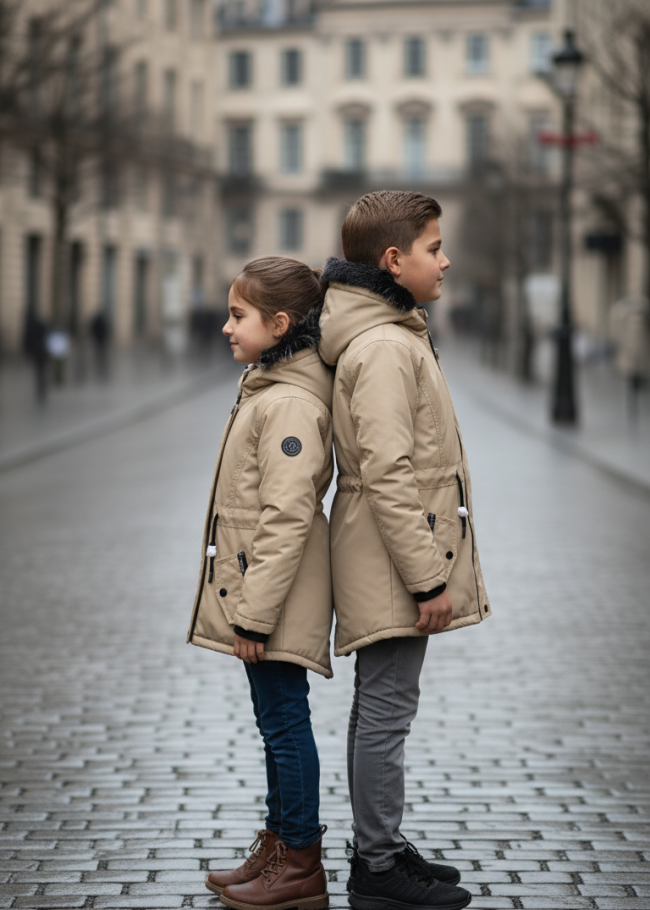 5141 جاكيت برشوت  - بيج