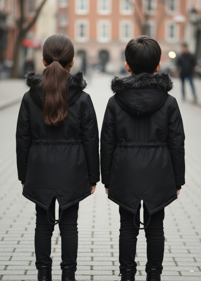 5141 جاكيت برشوت  - اسود