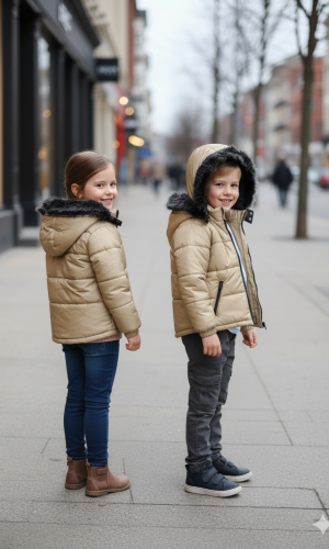 5146 جاكيت ديكرون مطري - بيج