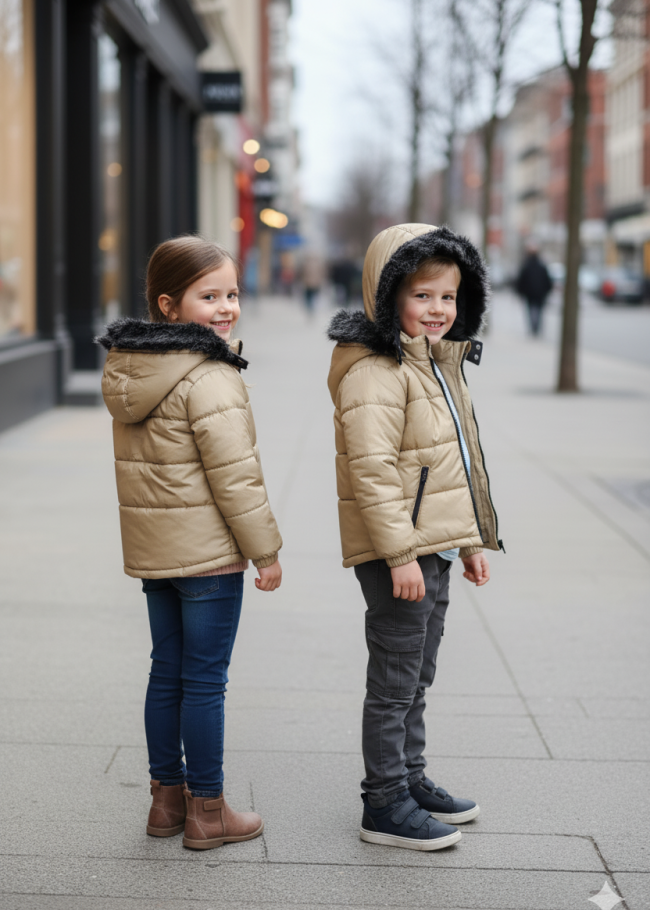 5146 جاكيت ديكرون مطري - بيج