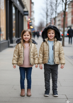 5146 جاكيت ديكرون مطري - بيج