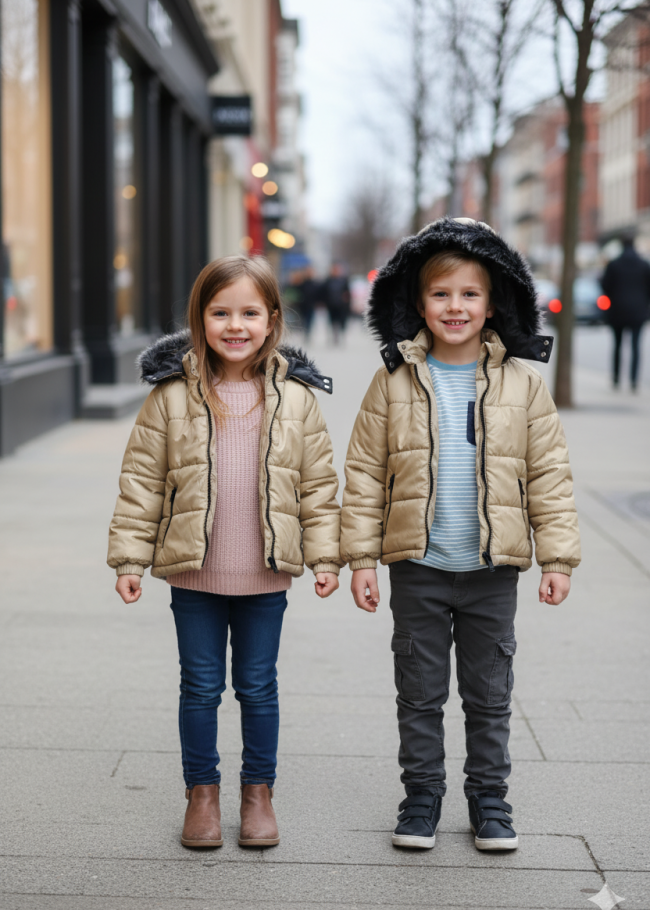 5146 جاكيت ديكرون مطري - بيج