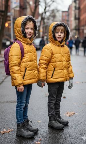 5146 جاكيت ديكرون مطري - اصفر