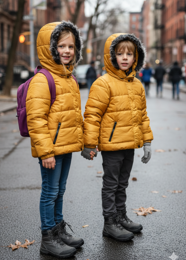 5146 جاكيت ديكرون مطري - اصفر