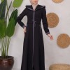 ترانشكوت كتان طويل 1221 Koyu Antrasit