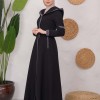 ترانشكوت كتان طويل 1221 Koyu Antrasit