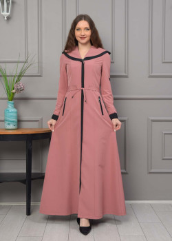 ترانشكوت كتان طويل 1221 - زهر