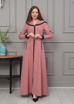 ترانشكوت كتان طويل 1221 - زهر