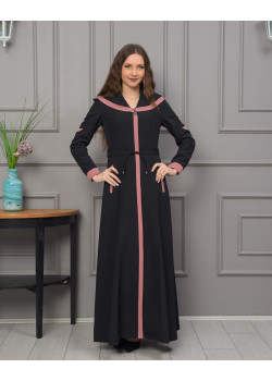 ترانشكوت كتان طويل 1221 - بودرة