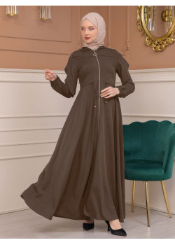 عباية برادة كلوش677 - بني
