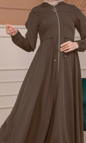 عباية برادة كلوش677 - بني