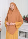 Casual Hijab Dress Suit 2 Pieces 828 Hardal
