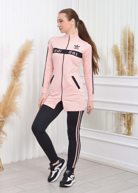 WOMEN'S ADIDAS TRACK SUIT 2 PİECES 1073 Pembe - 0107300170