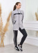 WOMEN'S  ADIDAS TRACK SUIT 2 PİECES 1073 Gri