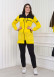 Women's 3 Piece Sport Tracksuit Set 1077 Sarı
