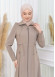 Women's Detachable Hooded Zipper Prada trenchcoat  1200 açık kahve