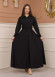Women's Hooded Abaya with Detachable Belt 605 Haki