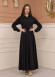 Women's Hooded Abaya with Detachable Belt 605 Haki