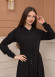 Women's Hooded Abaya with Detachable Belt 605 Haki