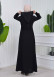 Women's Hooded Abaya with Detachable Belt 605 Beyaz