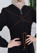 Women's Hooded Abaya with Detachable Belt 605 Kahve