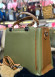 Women's Faux Leather Strap Mini Hand Shoulder Bag 919-1 Haki