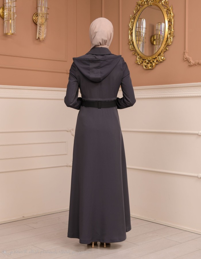 Womens Summer Long Coat Prada - Code 1234 - Grau