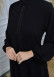 women Abaya of Prada fabric 548 Siyah