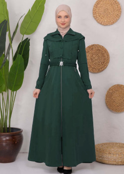 مانطو برادا نسائي صيفي 1220 - بترولي