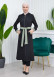 HOODED SHORT TRENCH COAT WITH BELT - CODE : 1210 - pistachio green