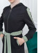 HOODED SHORT TRENCH COAT WITH BELT - CODE : 1210 Fıstık