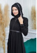 عباية نسائية كلوش كبشونة مغربية 675 Gri