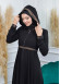 عباية نسائية كلوش كبشونة مغربية 675 Bej