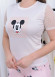 Kolu Dantell Kadın Tişört Pantolon Pijama Takımı 1080 Pembe