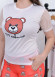 Women's T-Shirt Trousers Pajamas Set with Lace Sleeve 1082 Kırmızı