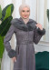 Womens Suede Fur Coat 1362 - gray