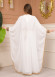 Belted Lace Dubai Kaftan Evening Dress 4106 - white