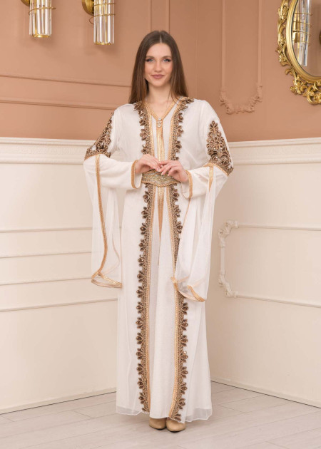 美品 Cristaseya WOOL CAFTAN DRESS キャメル 美品 Cristaseya WOOL CAFTAN DRESS キャメル